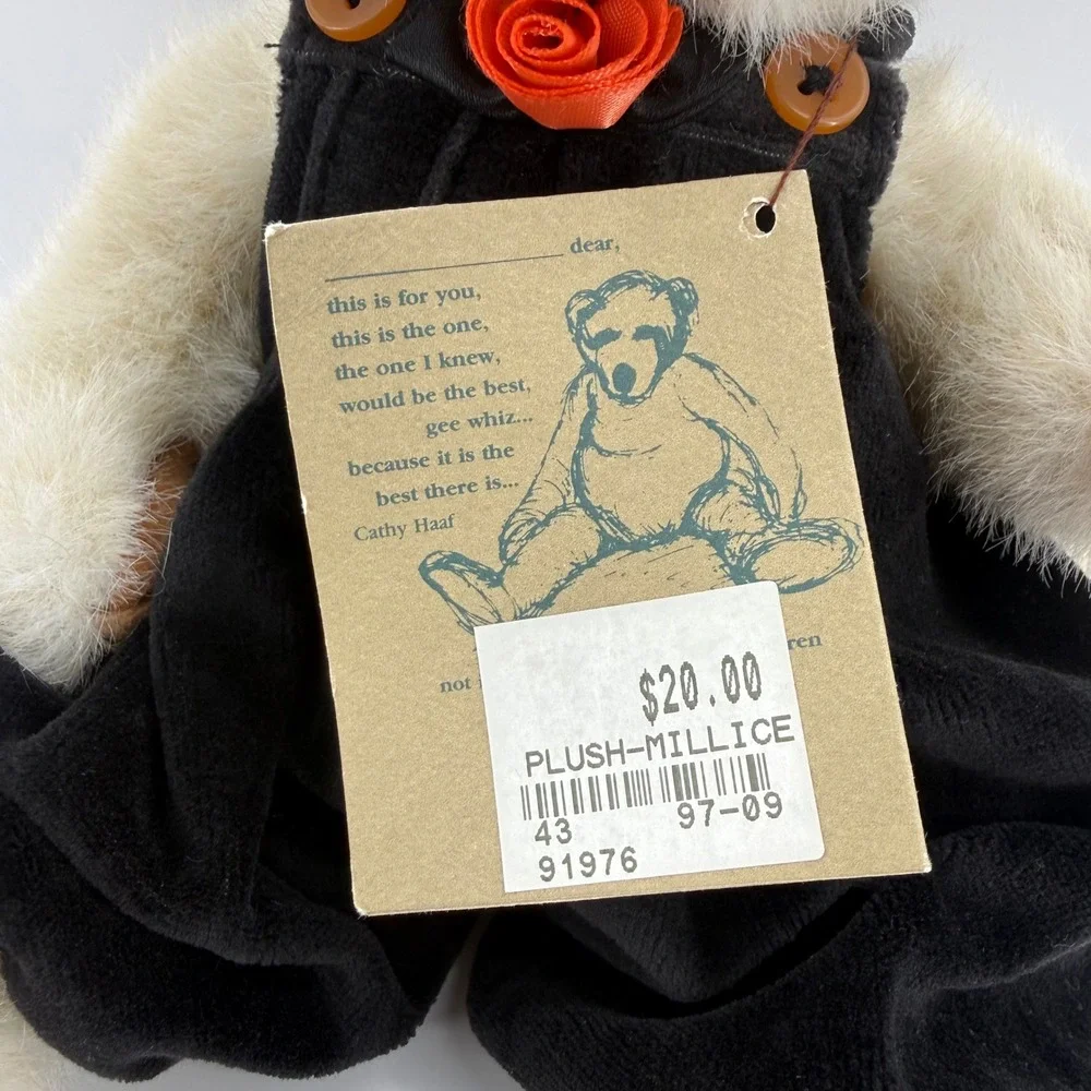 Vintage Boyds Bears Millicent P. Pussytoes Jointed Plush Cat 11